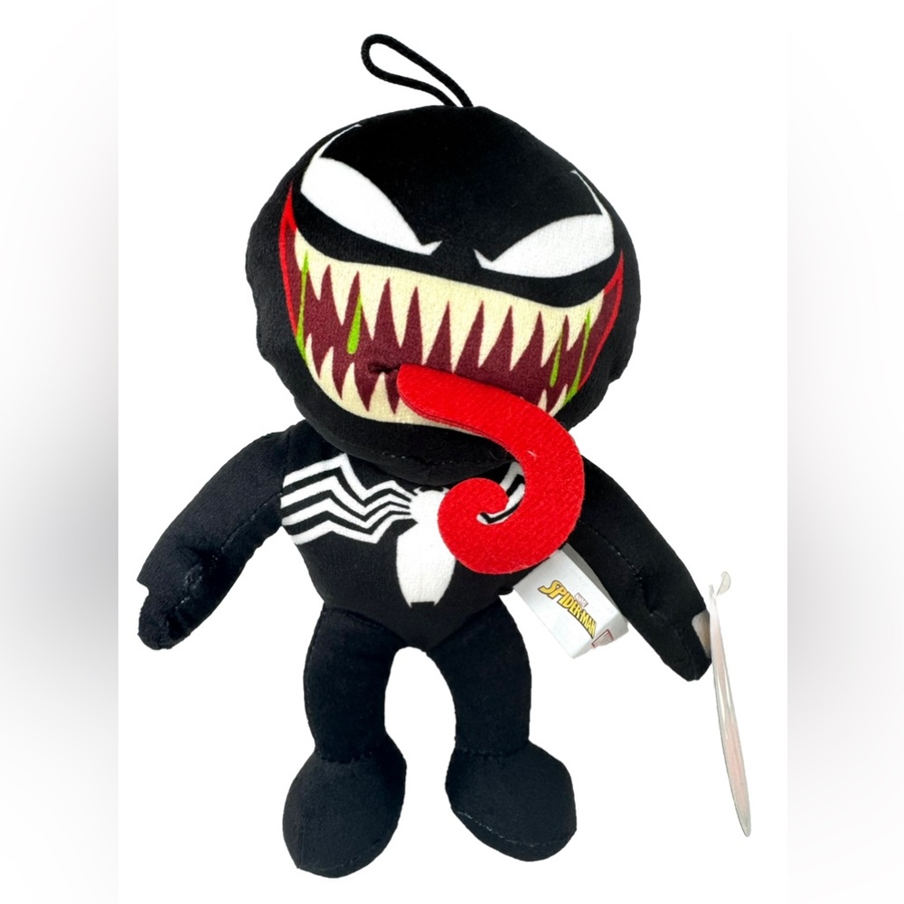 Marvel Spider-Man Venom Stuffed Plush Toy 8-inch NEW!